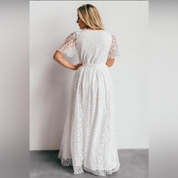 Marseille Embossed Maxi Dress - Baltic Born - Picture 3 of 4